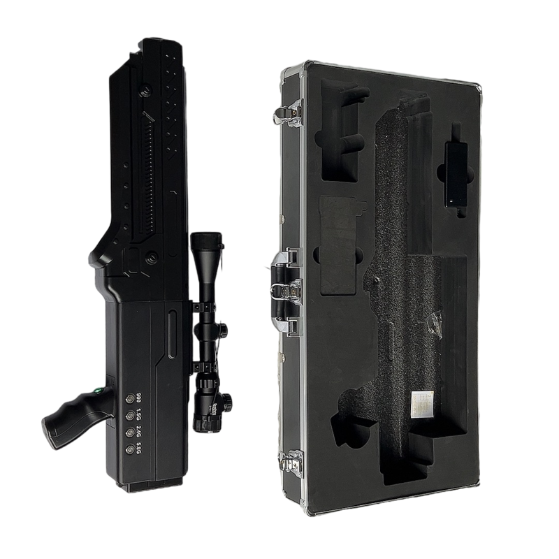  石碣镇手持便携式枪型低空防御反制四通道A型